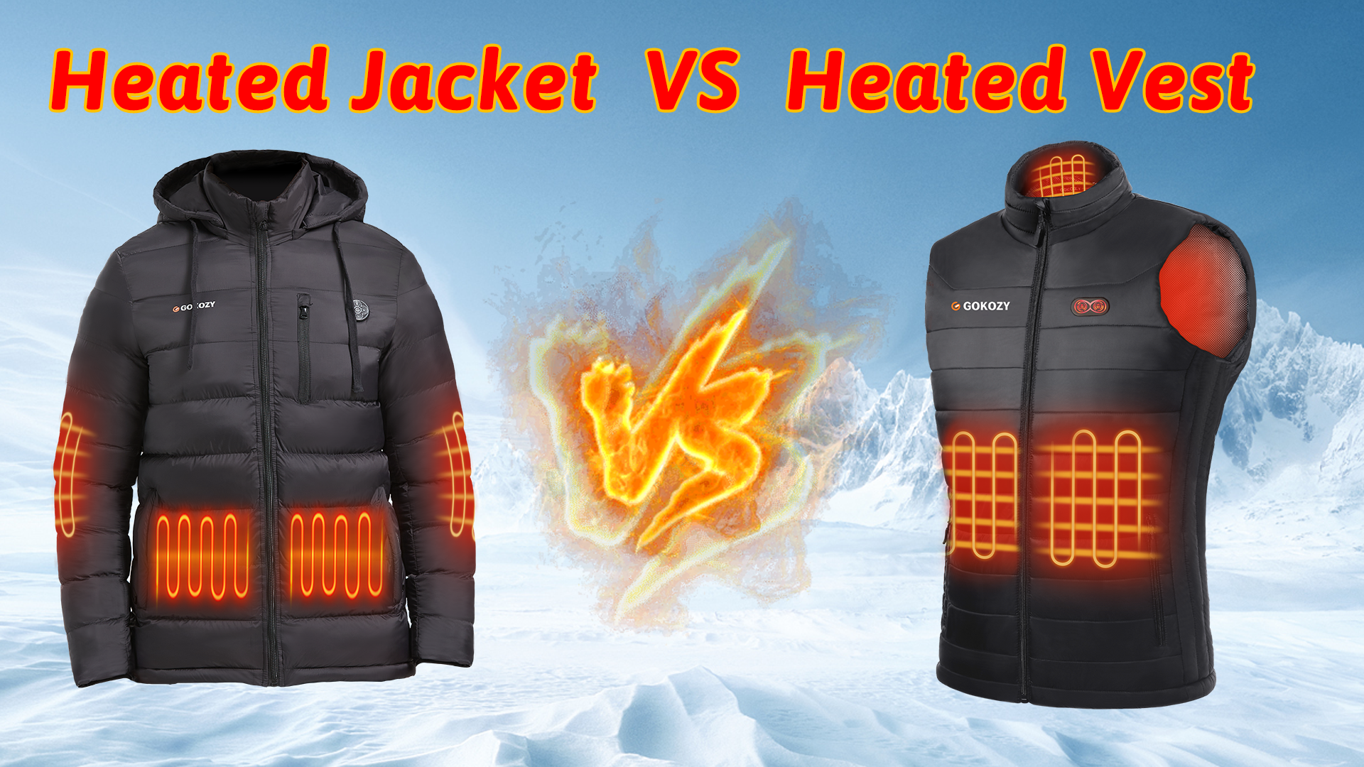 Jacket with 2025 heater in it