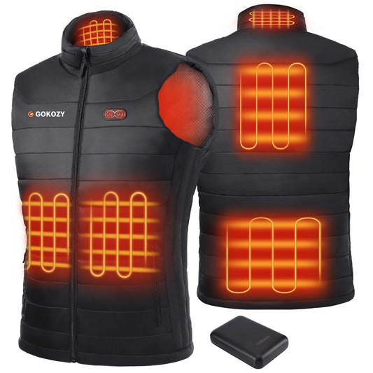 gokozy heated vest for men full side