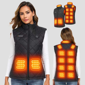 Women's Heated Vest with 10000mah Battery