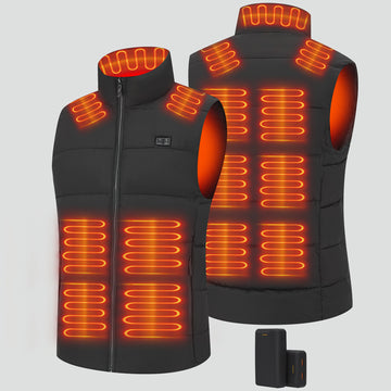 Heated Gilet for Men with Power Bank