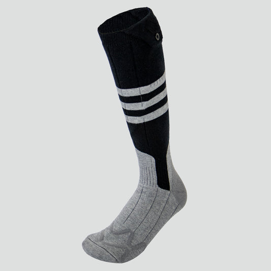 Heated Striped Socks for Men & Women – 360° Heating, 5000mAh Batteries