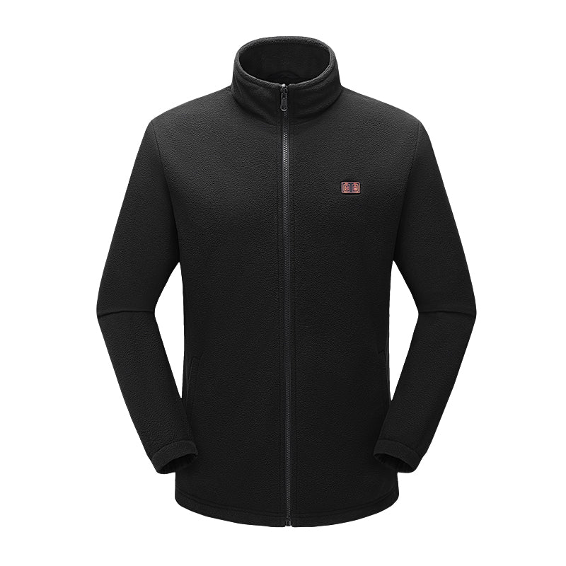 3-in-1 jacket's heated fleece inner layer