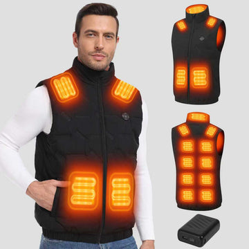 GOKOZY Men's Heated Vest with Battery