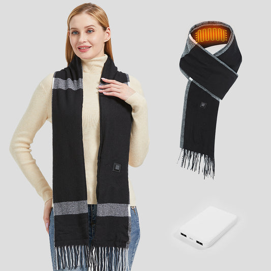 Unisex Rechargeable Heated Scarf-Long