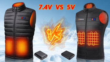 7.4V Heated vest vs 5V heated vest