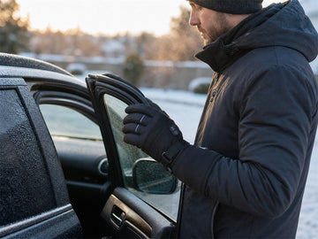 GPT Image 2.0 reference-generated GOKOZY heated gloves for winter driving