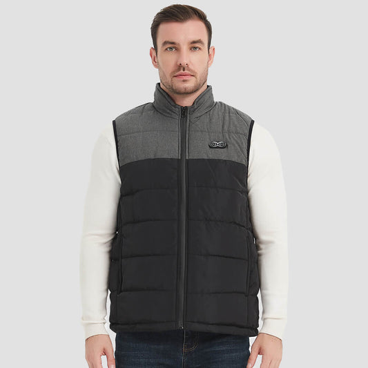 heated gilet front view
