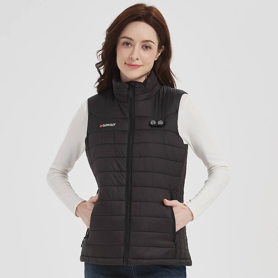 Gilet Chauffant Femme avec Batterie - Gokozy®