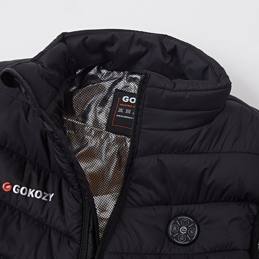 GOKOZY Men's 7.4V Heated Vest with 15 heating zones (view 6)