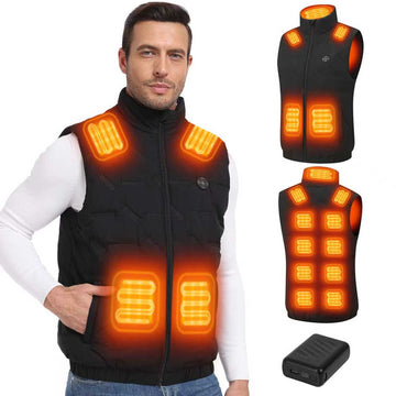 Heated Gilet for Men with Power Bank