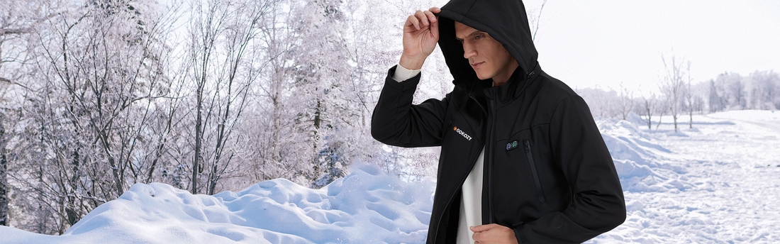 gokozy 2023 new heated jacket for man